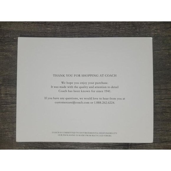 Coach Hitch Leather Monogram Backpack New w/ Tags - Picture 11 of 12